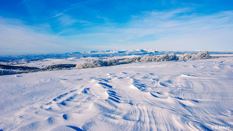 Location de ski sur l'Aubrac